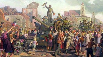 3 июля 1944 года в ходе операции «Багратион» наши танки, развивая наступление, ворвались в Минск. Большую помощь наступавшим войскам оказывали белорусские партизаны. В эту дату Белоруссия празднует День Независимости.