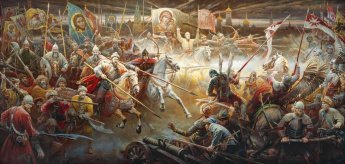 2 августа 1572 года полководцы Ивана Грозного Воротынский и Хворостинин разбили войско крымского хана в Битве при Молодях. По значению для будущего России битва при Молодях сопоставима с Куликовской. Крымское ханство потеряло бо́льшую часть своей мощи.