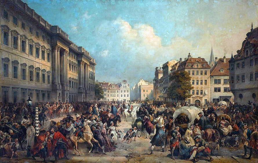 9 октября 1760 года русские войска в ходе Семилетней войны заняли Берлин.